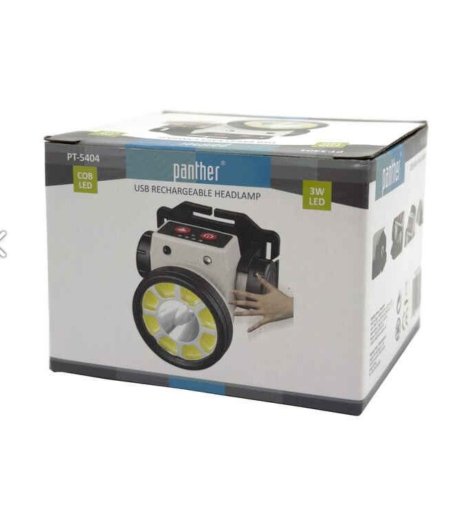 PANTHER PT-5404 USB ŞARJLI KAFA LAMBASI