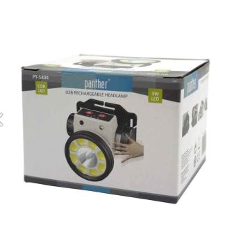 PANTHER PT-5404 USB ŞARJLI KAFA LAMBASI