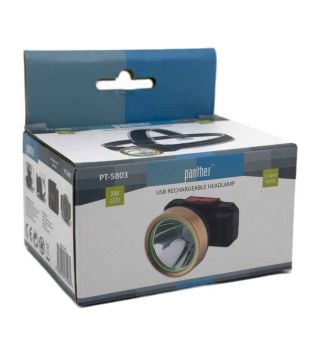 PANTHER PT-5803 USB ŞARJLI KAFA LAMBASI