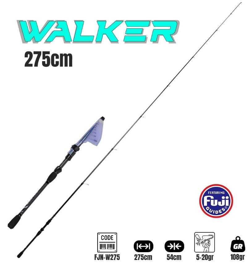 Fujin Walker 275cm 5-20gr Teleskopik Spin Kamışı