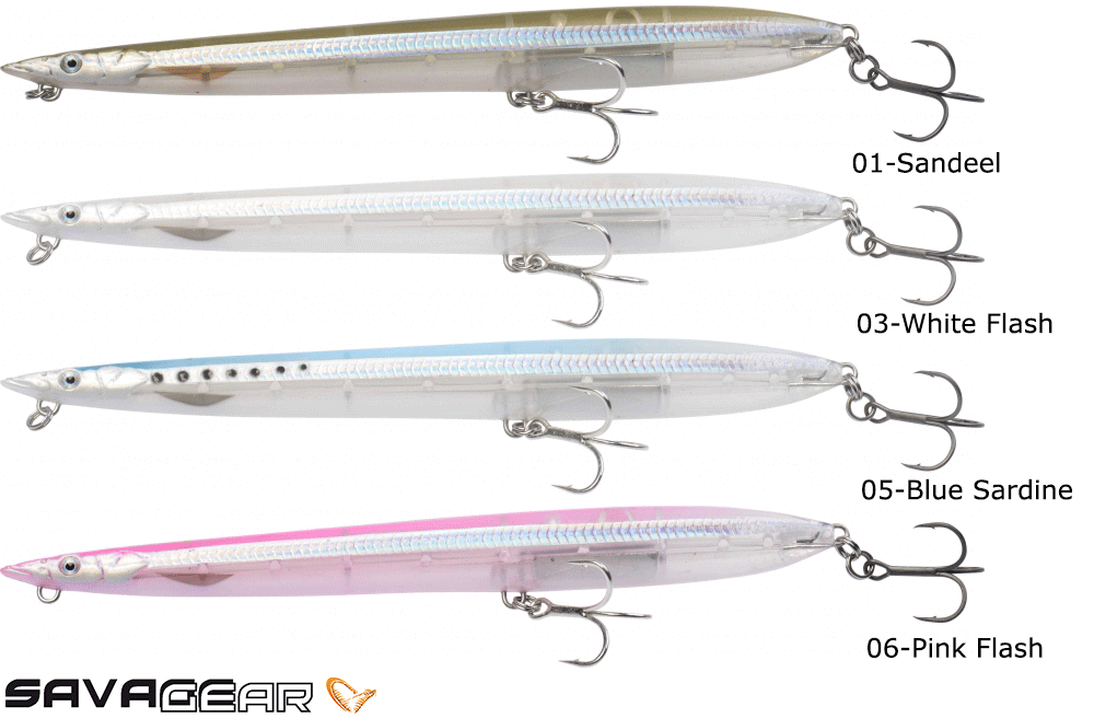 Savage Gear Sandeel Surf Walker 155 17gr Floating