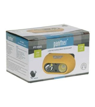 PANTHER PT-5505 USB ŞARJLI KAFA LAMBASI