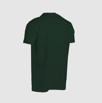 Graphite Kısa Kollu Bisiklet Yaka T-Shirt DJ Ahtapot Desenli-Green