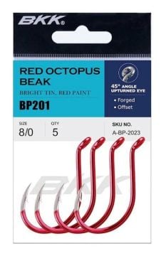BKK Red Octopus Beak Olta İğnesi 7/0