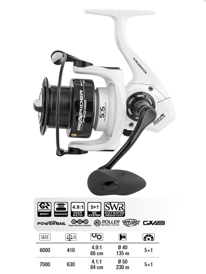 Trabucco Searider PWG 6000 Surf Olta Makinesi