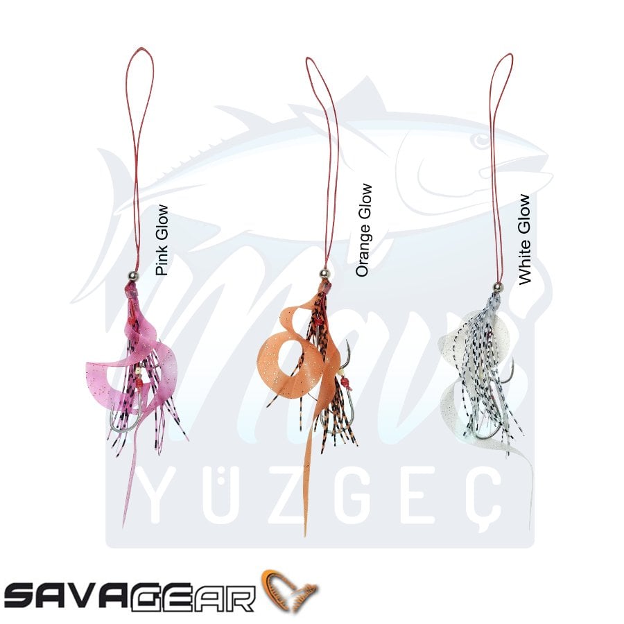 Savage Gear Cuttle Eye Skirt M 2 Adet Suni Yem