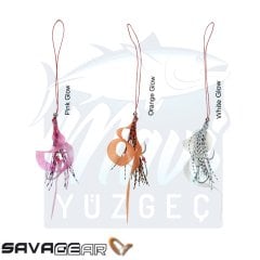 Savage Gear Cuttle Eye Skirt L 2 Adet Suni Yem