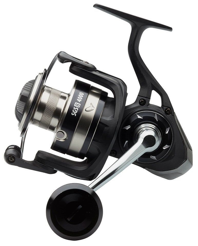 m1980【新品】ikレーシングシラウオ4Pセット Savage Gear SGS8 5000 FD 8+1BB Olta Makinesi - Mavi Yüzgeç Balık