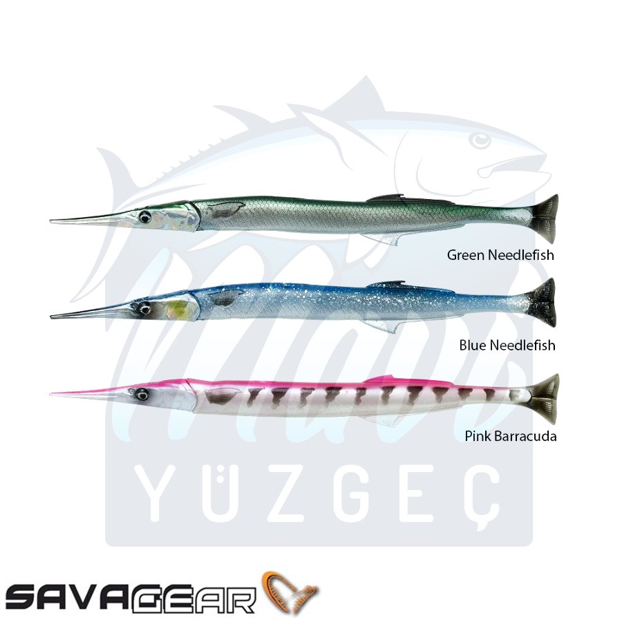 Savage Gear Lıne Thru Needlefish Pulsetail 2+1 30cm 85gr Suni Yem