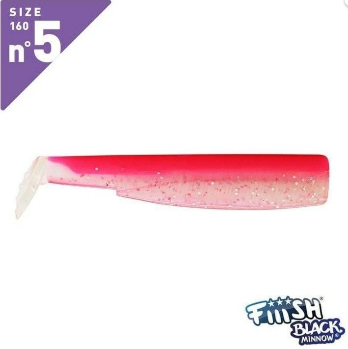 Fiiish BM160/5 BM359 3X-Gövde Rose Fluo Silikon Yem