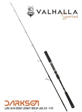 Fujin Valhalla Darksea 183cm 210gr Speed Jig Live Bait Kamışı