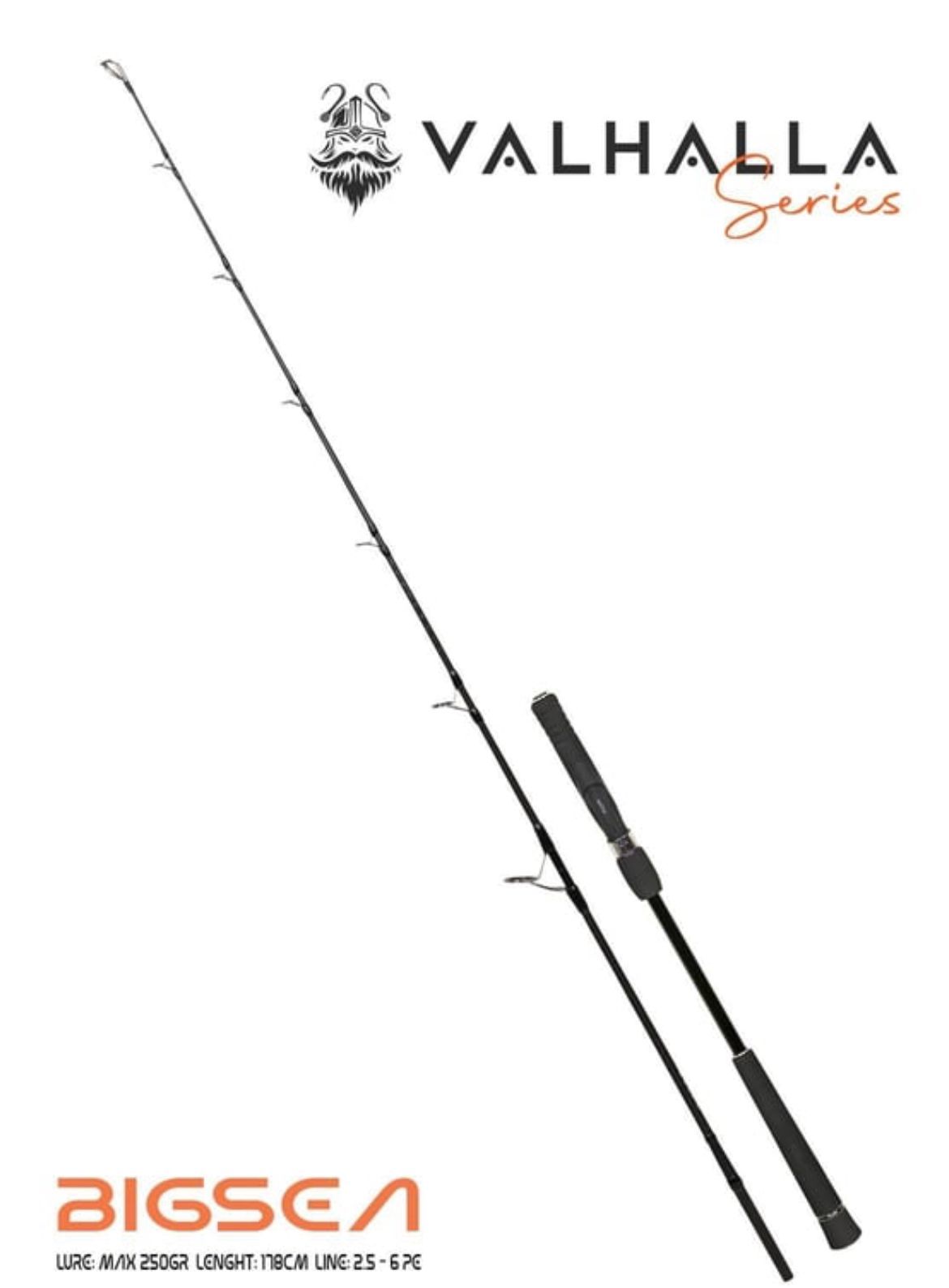 Fujin Valhalla Bigsea 178cm 250gr Speed Jig Live Bait Kamışı