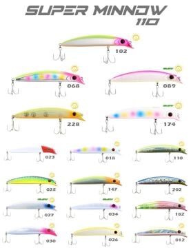 Fujin Süper Minnow 11.5cm 18gr Maket Balık