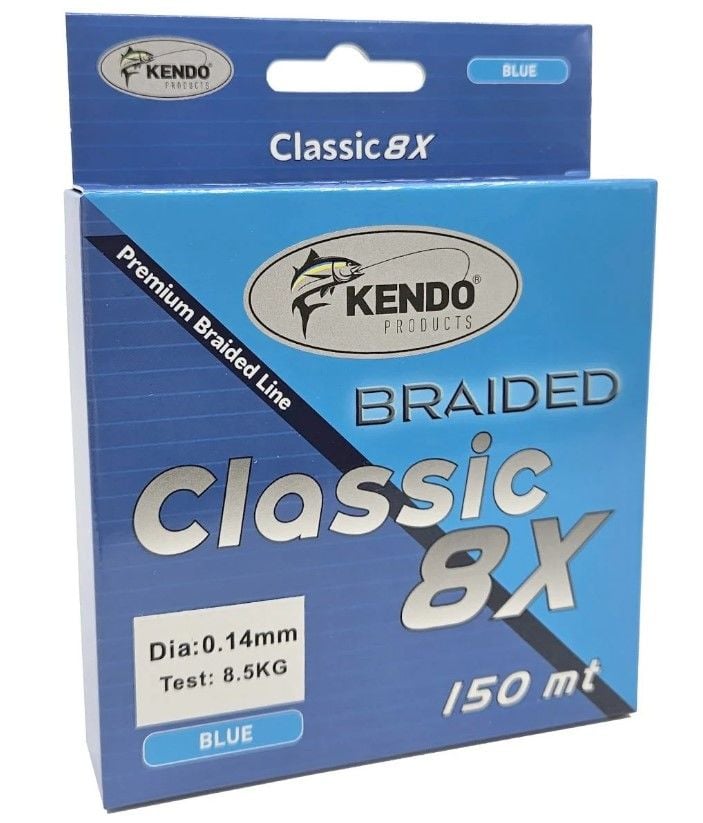 Kendo Classic 8X 150m Blue Örgü İp