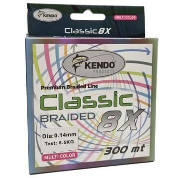 Kendo Classic 8X 300m Multicolor Örgü İp