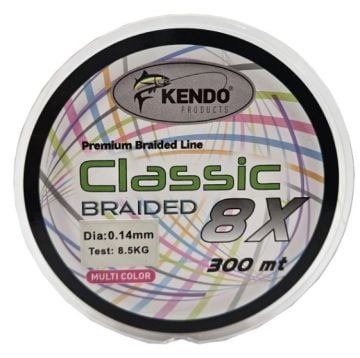 Kendo Classic 8X 300m Multicolor Örgü İp