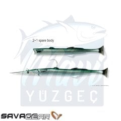 Savage Gear Needlefish Pulsetail 2+1 14 cm 12g Suni Yem