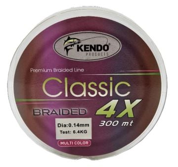 Kendo Classic 4X 300m Multicolor Örgü İp