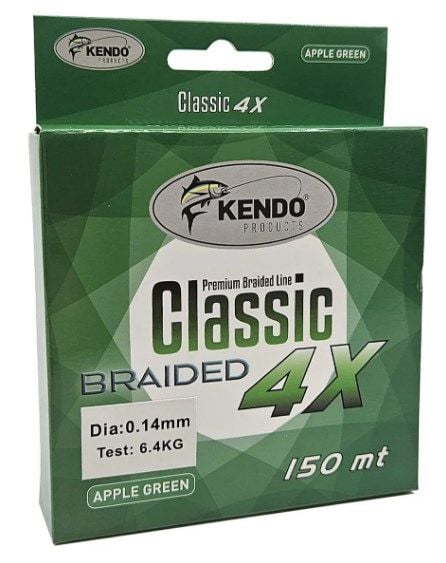 Kendo Classic 4X 150m Apple Green Örgü İp