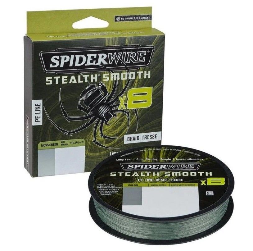 SpiderWire Stealth Smooth x8 Pe Braid 150m Moss Green Örgü İp 0.07mm