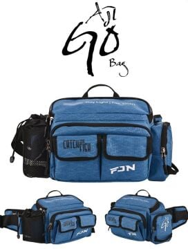 Fujin AjiGo Bel Çantası Indigo - Balıkçı Çantası