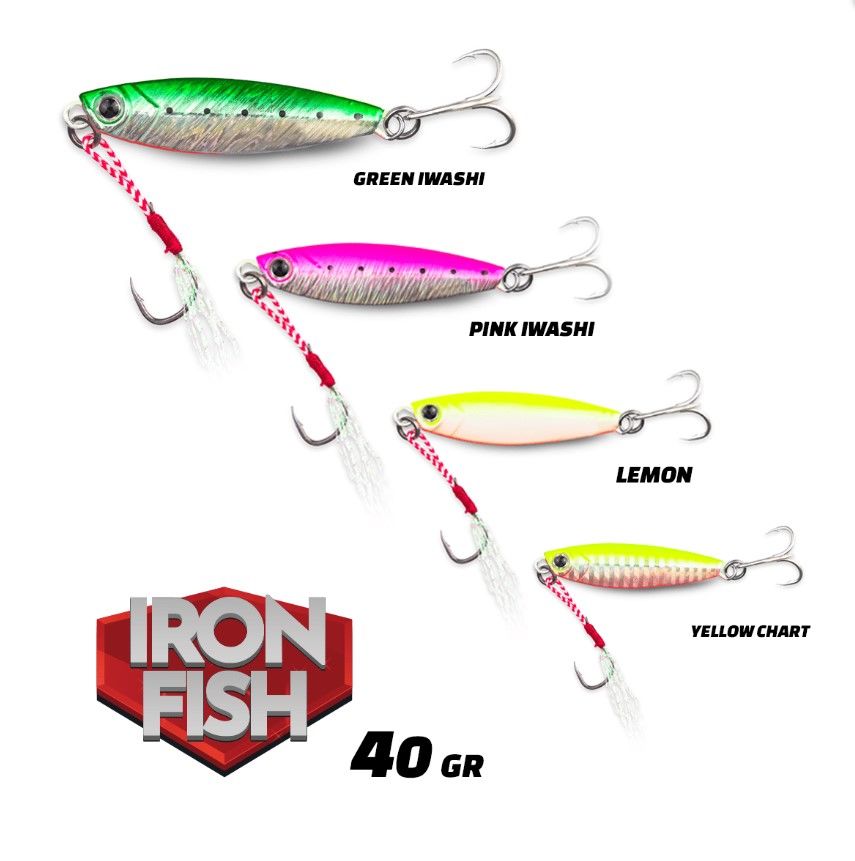 Fujin Iron Fish 40gr 78mm Jig Yem