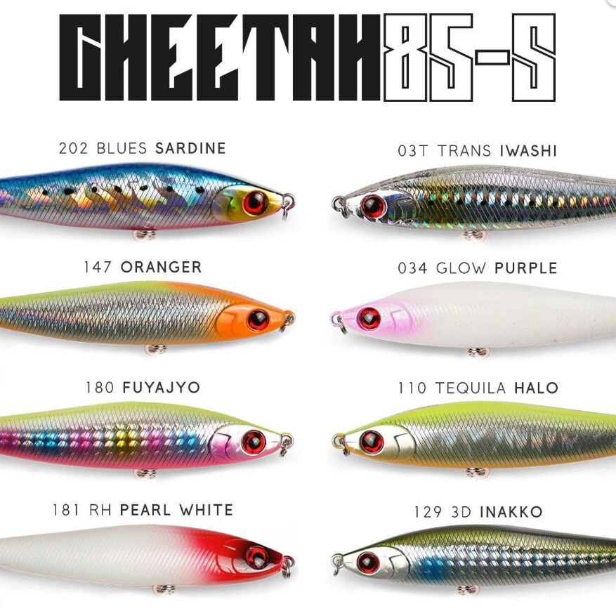 Fujin Cheetah 85S 20gr 8.5cm Maket Balık