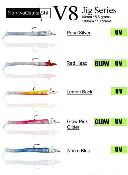 NANIWAOSAKASHI SERIES V8 JIG 5,5GR