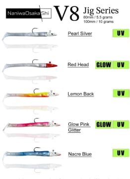 NANIWAOSAKASHI SERIES V8 JIG 5,5GR