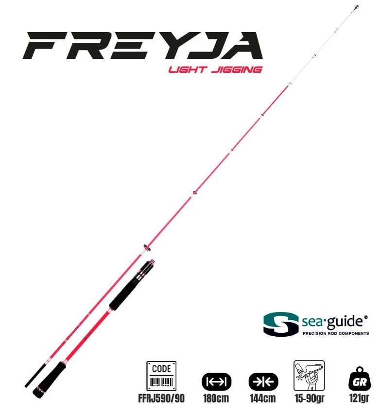 Fujin Freyja Light Jigging 180cm 15-90gr Jig Kamış