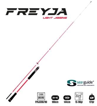 Fujin Freyja Light Jigging 180cm 15-90gr Jig Kamış