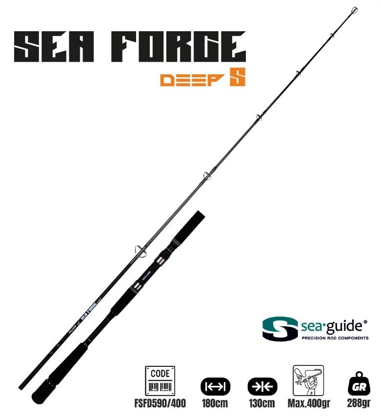 Fujin Sea Force Deep S 180cm Max 400gr Tekne Kamış