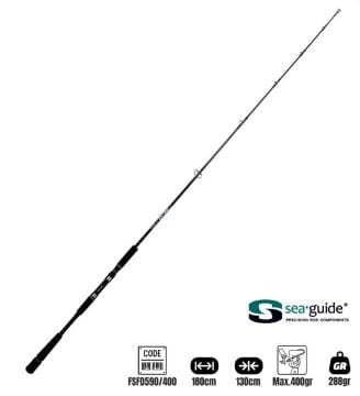 Fujin Sea Force Deep S 180cm Max 400gr Tekne Kamış